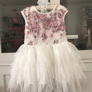 White formal dress